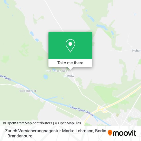 Zurich Versicherungsagentur Marko Lehmann map