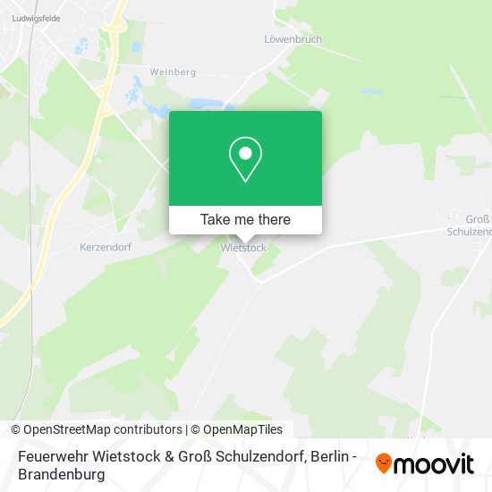Feuerwehr Wietstock & Groß Schulzendorf map