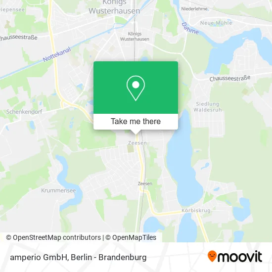 Карта amperio GmbH