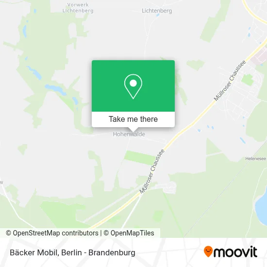 Bäcker Mobil map