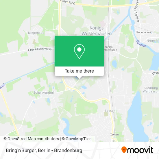 Карта Bring'n'Burger