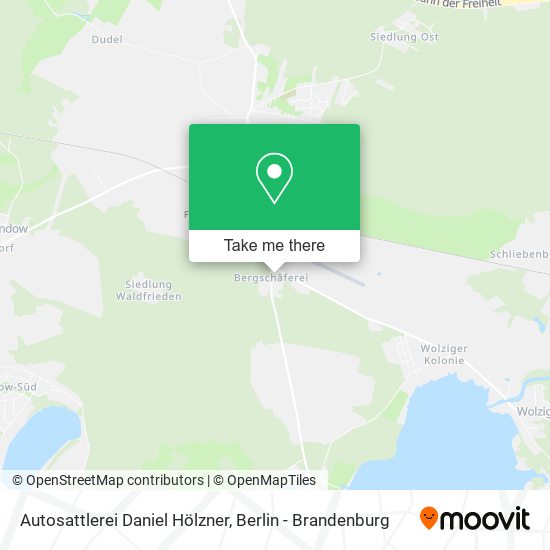 Autosattlerei Daniel Hölzner map