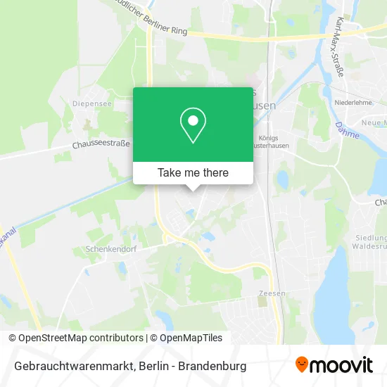 Gebrauchtwarenmarkt map