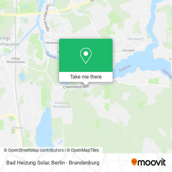 Карта Bad Heizung Solar