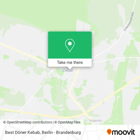 Карта Best Döner Kebab