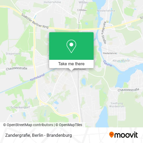 Карта Zandergrafie