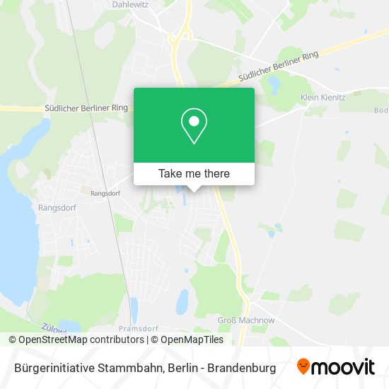 Bürgerinitiative Stammbahn map