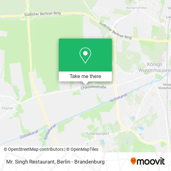 Карта Mr. Singh Restaurant