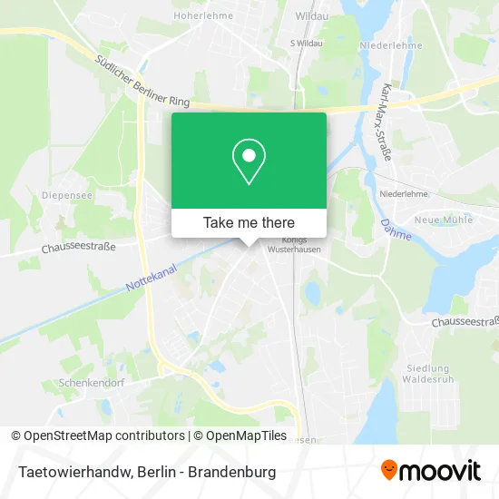 Карта Taetowierhandw