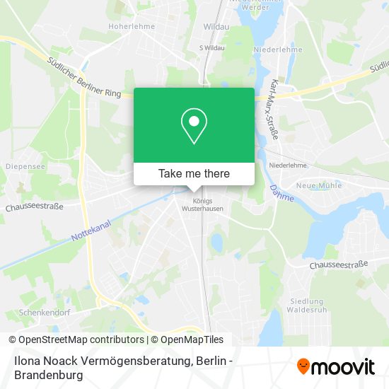 Ilona Noack Vermögensberatung map