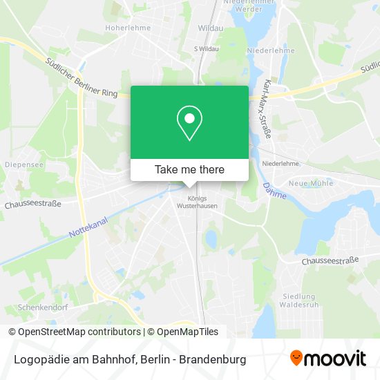 Logopädie am Bahnhof map