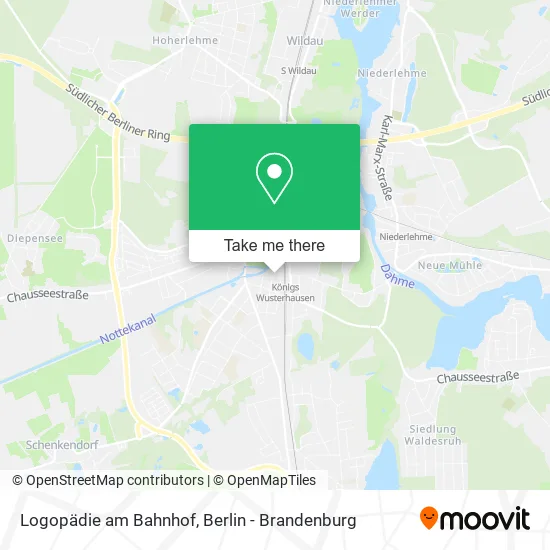 Карта Logopädie am Bahnhof