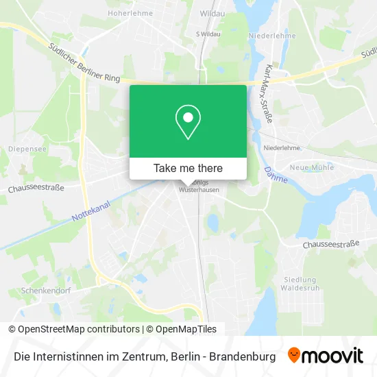 Карта Die Internistinnen im Zentrum
