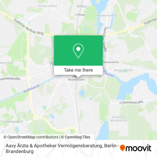 Карта Aavy Ärzte & Apotheker Vermögensberatung