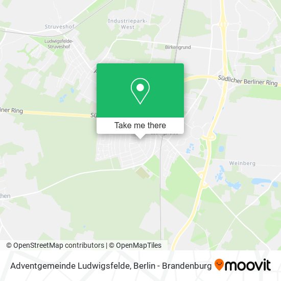 Карта Adventgemeinde Ludwigsfelde