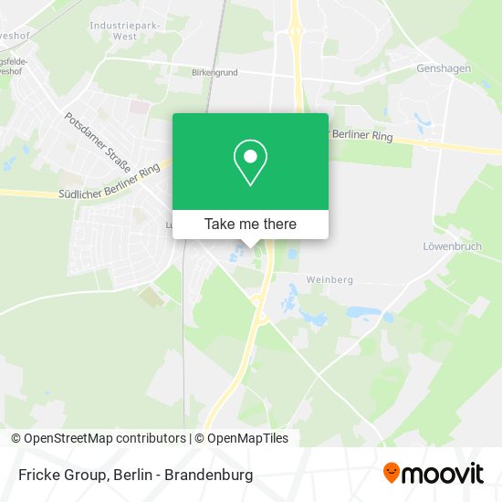 Fricke Group map