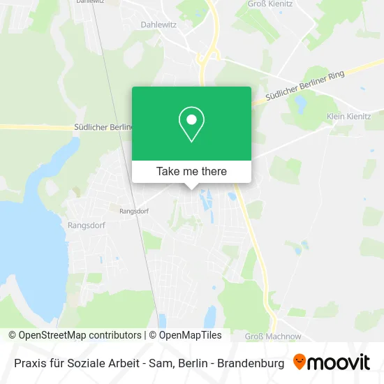 Карта Praxis für Soziale Arbeit - Sam