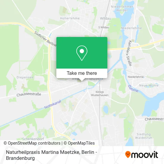 Карта Naturheilpraxis Martina Maetzke