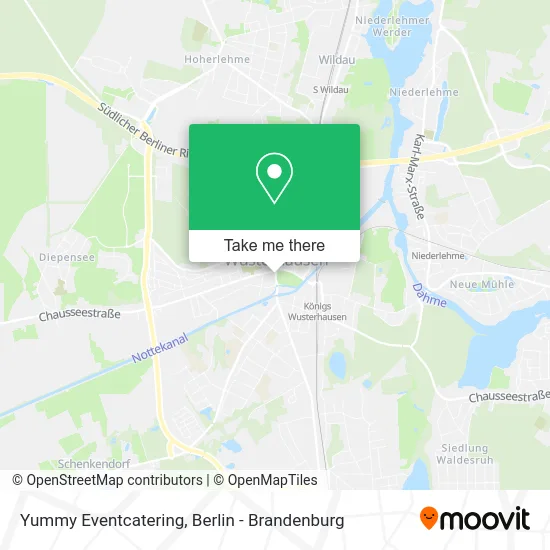 Карта Yummy Eventcatering