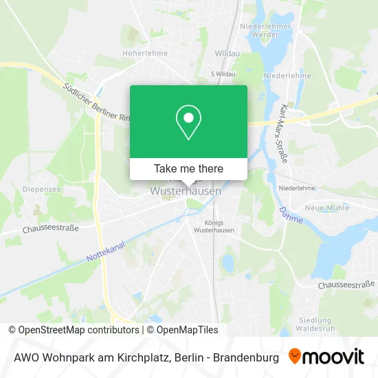 Карта AWO Wohnpark am Kirchplatz