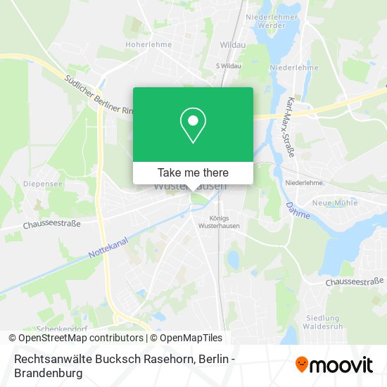 Rechtsanwälte Bucksch Rasehorn map