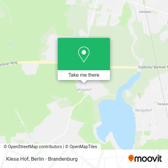 Карта Klesa Hof