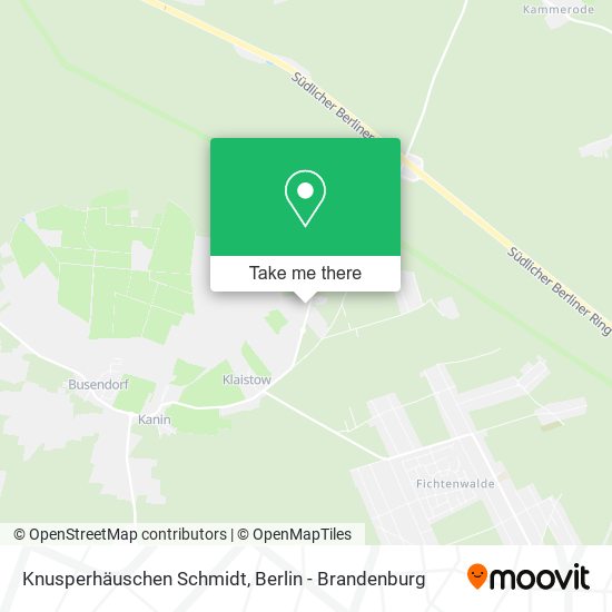 Knusperhäuschen Schmidt map