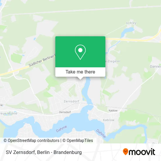 SV Zernsdorf map