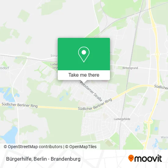 Карта Bürgerhilfe