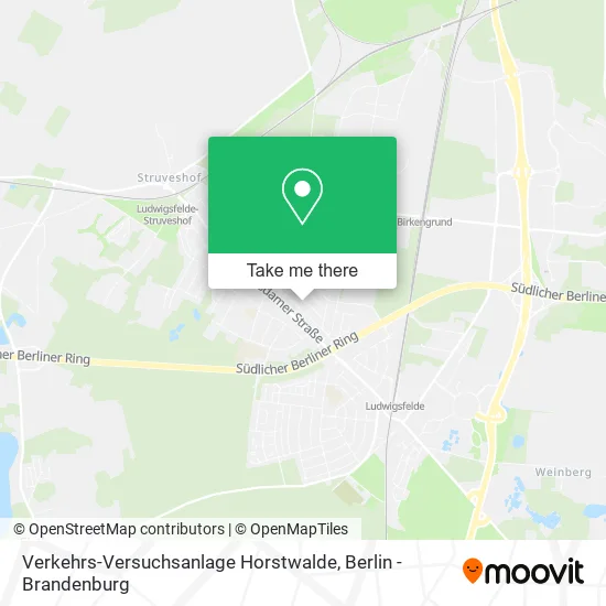 Карта Verkehrs-Versuchsanlage Horstwalde