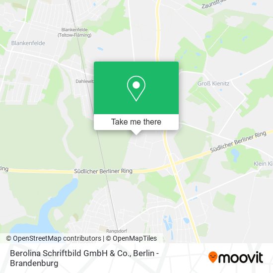 Berolina Schriftbild GmbH & Co. map