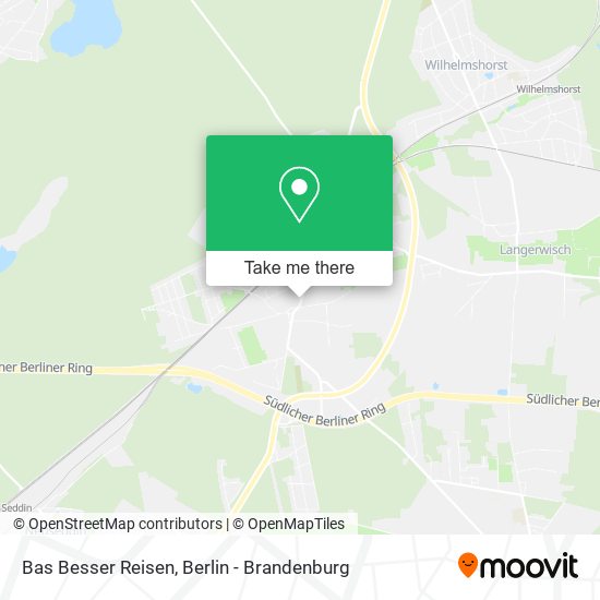 Bas Besser Reisen map