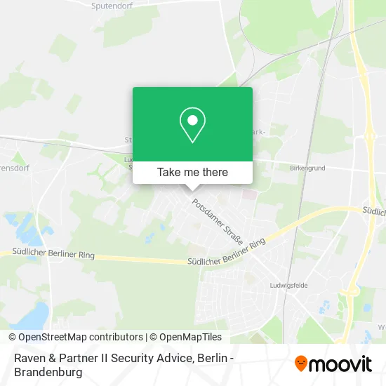 Карта Raven & Partner II Security Advice
