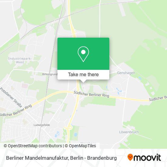 Berliner Mandelmanufaktur map