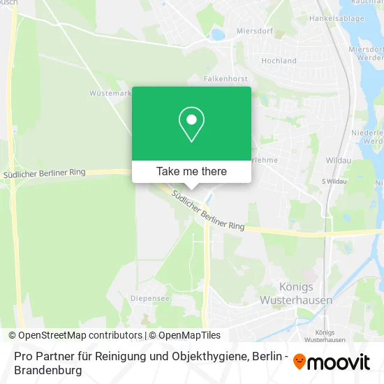 Карта Pro Partner für Reinigung und Objekthygiene