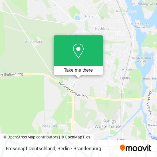 Fressnapf Deutschland map