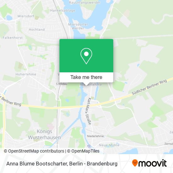 Anna Blume Bootscharter map