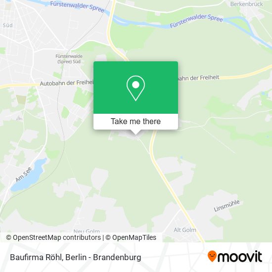 Baufirma Röhl map