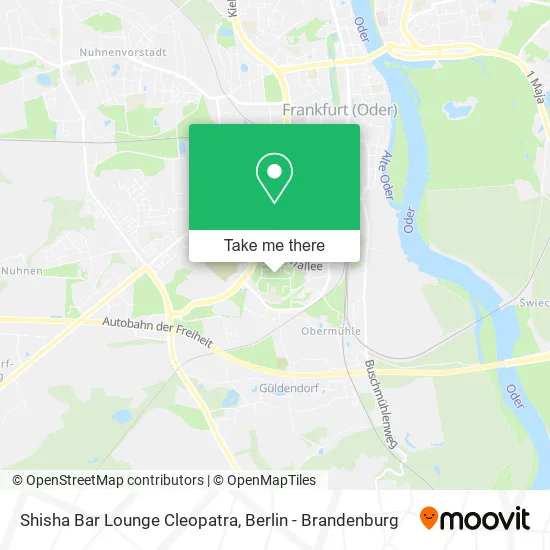 Shisha Bar Lounge Cleopatra map