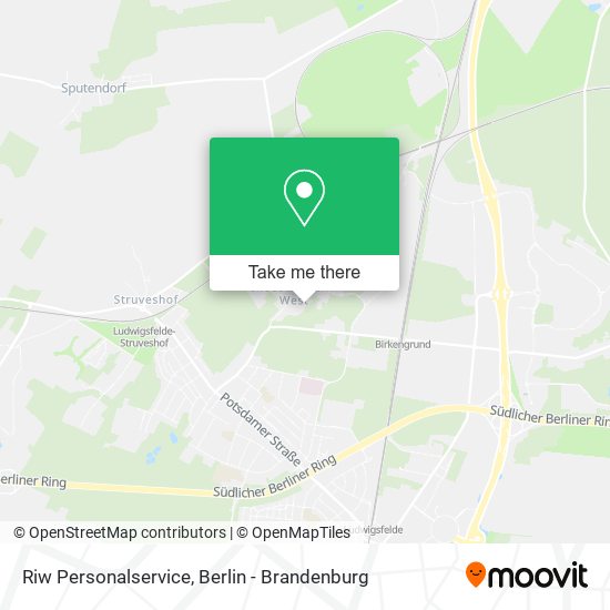 Riw Personalservice map