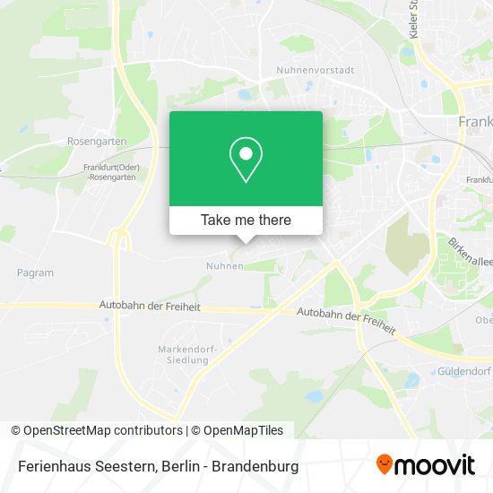Ferienhaus Seestern map