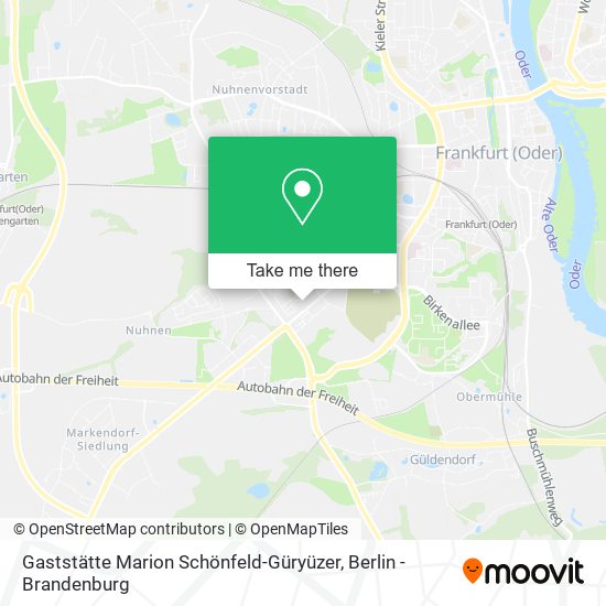 Gaststätte Marion Schönfeld-Güryüzer map