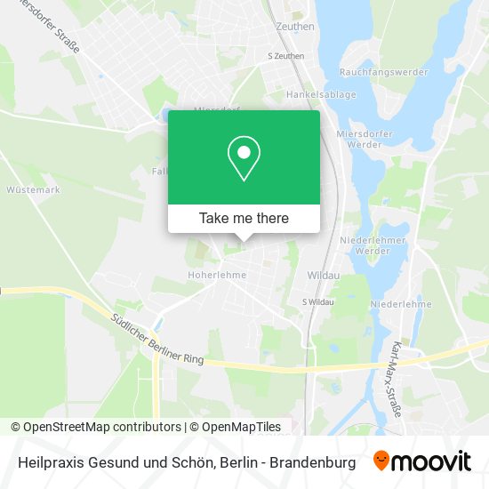 Heilpraxis Gesund und Schön map