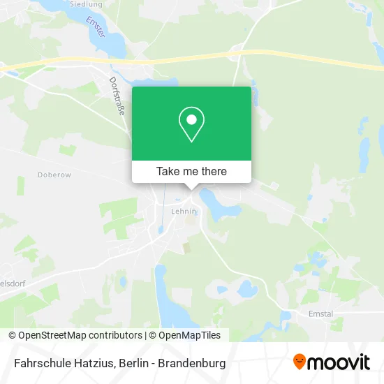 Карта Fahrschule Hatzius
