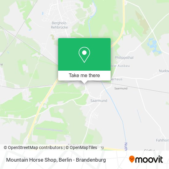 Mountain Horse Shop map