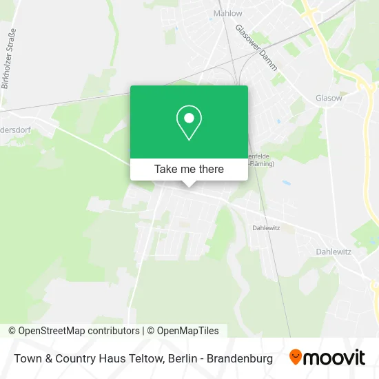 Карта Town & Country Haus Teltow