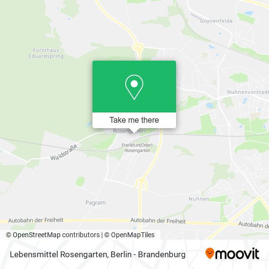 Lebensmittel Rosengarten map