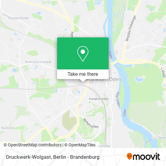 Druckwerk-Wolgast map