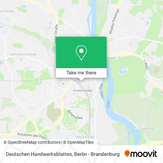 Deutschen Handwerksblattes map