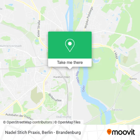 Nadel Stich Praxis map